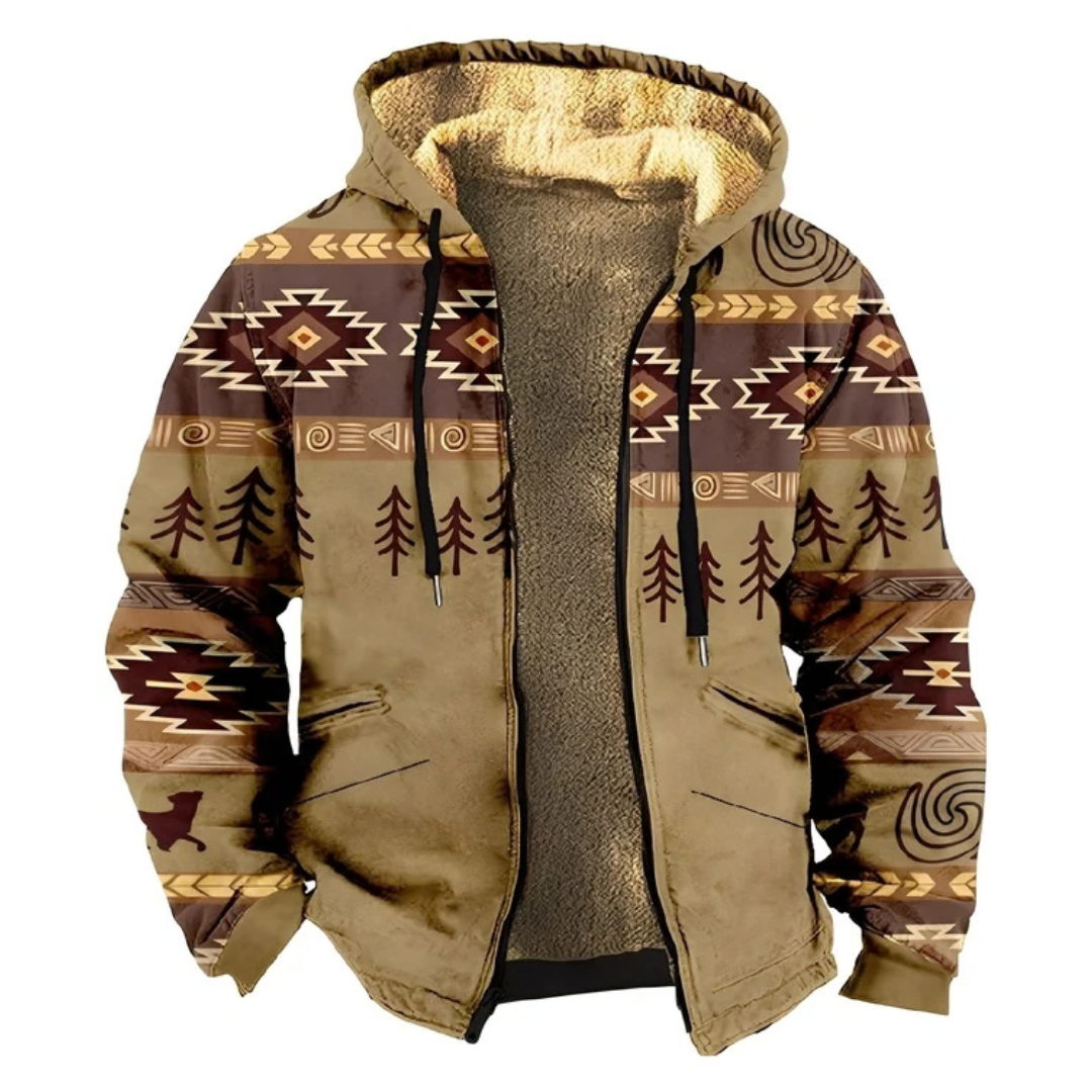 Mervin - Manteau solide avec capuche