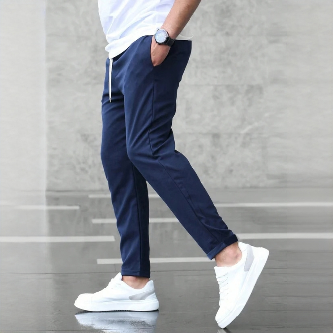 Nico - Pantalon robuste coupe ajustée