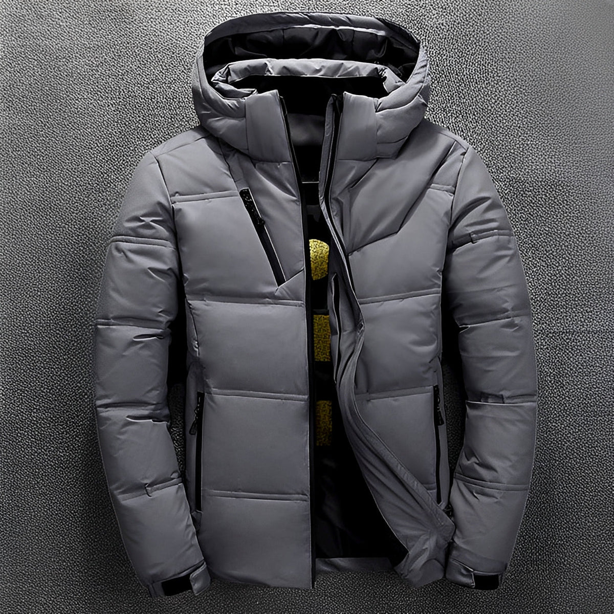 Neville - Manteau à capuche douillet et chaud