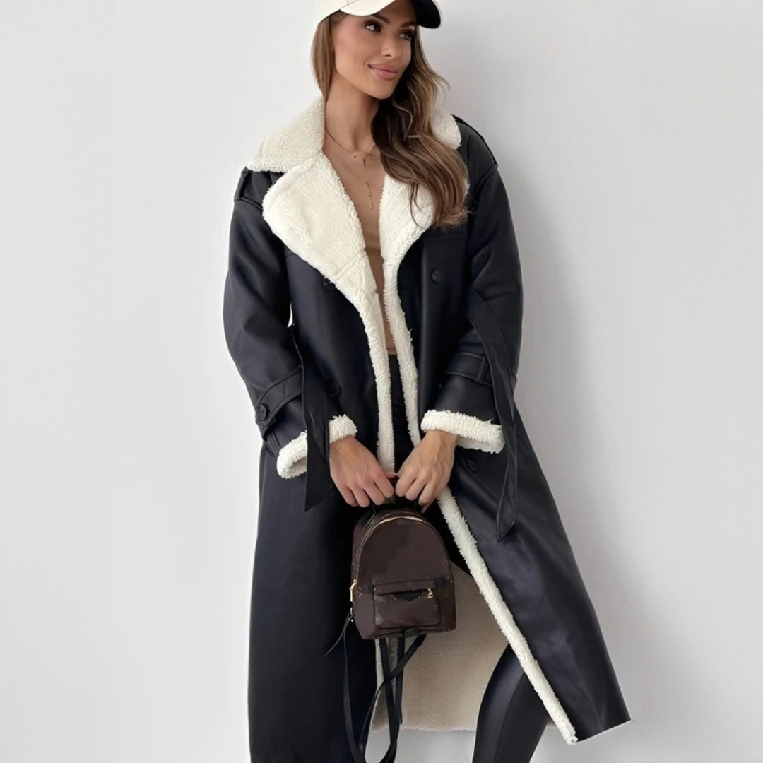 Sally - Manteau long distingué et douillet