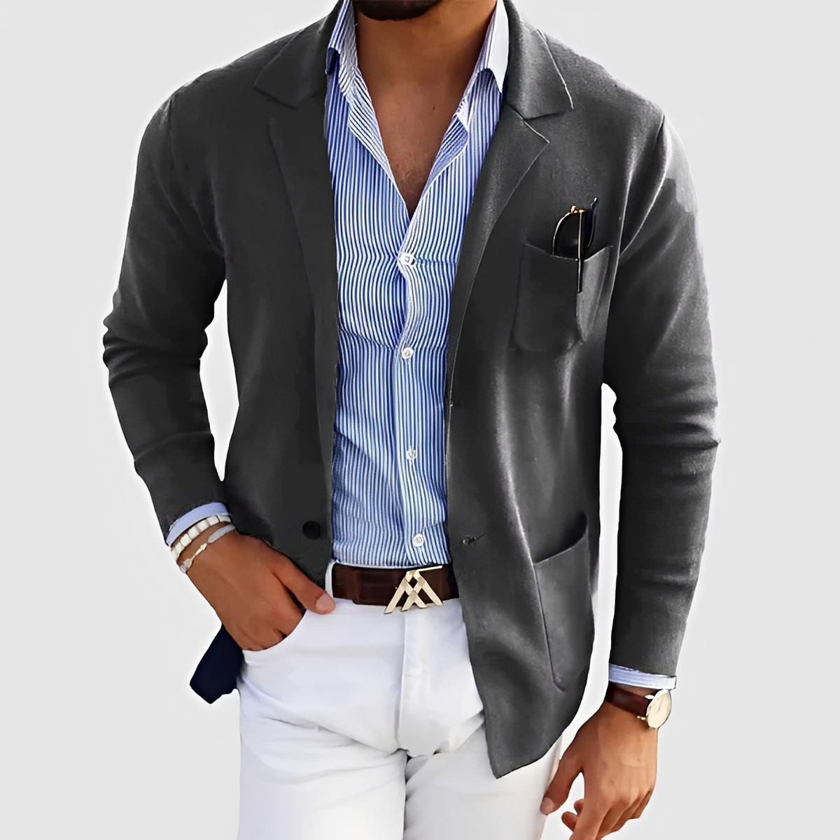 Olivier - Veste robuste et relaxée