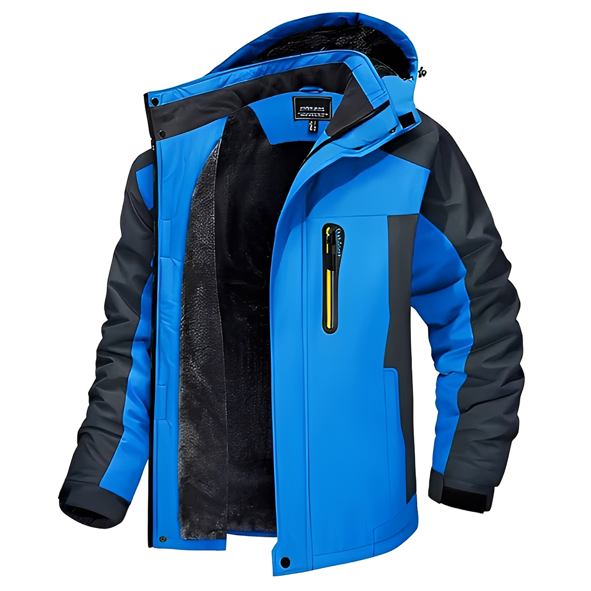 Marlou - Manteau à capuche solide et chaud