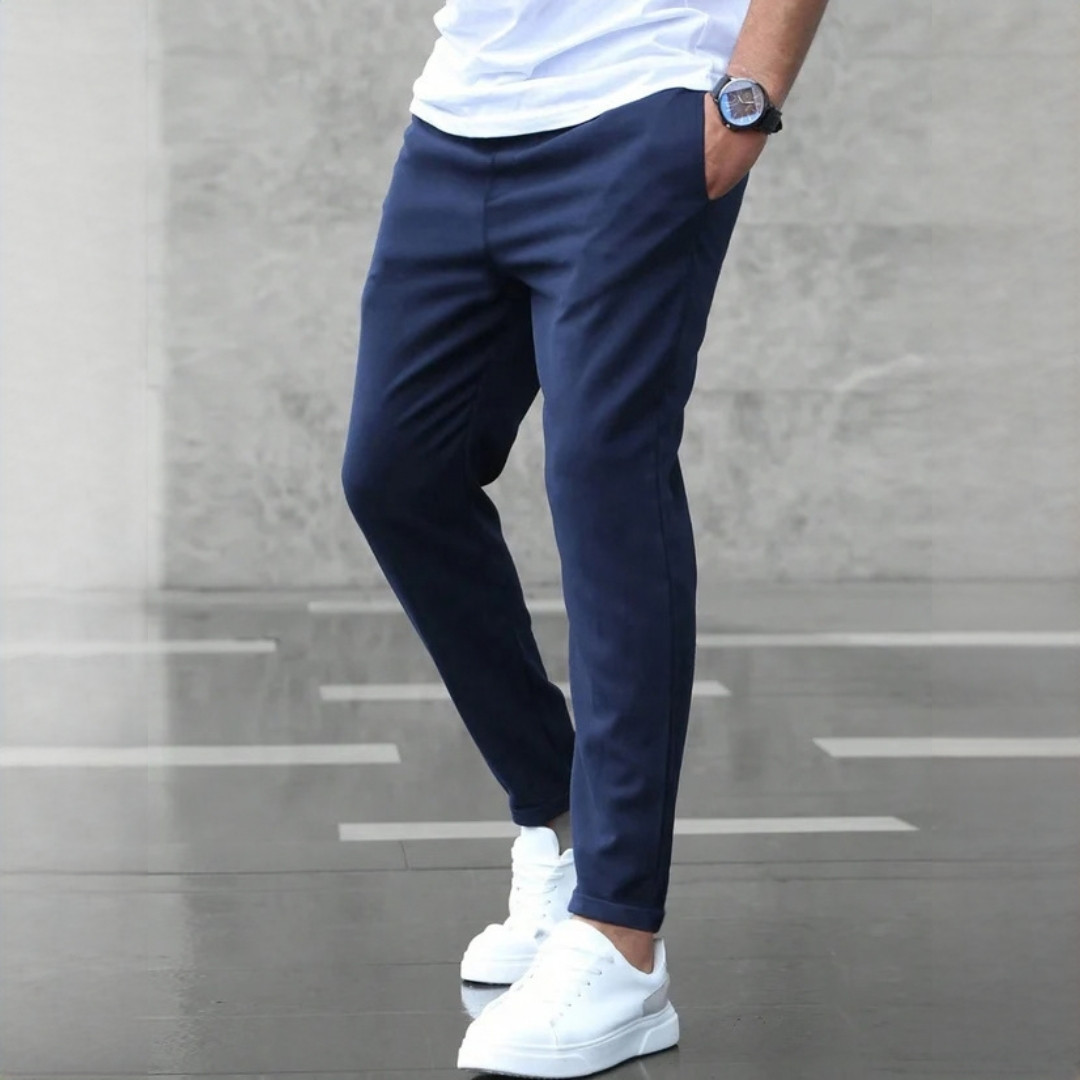 Nico - Pantalon robuste coupe ajustée