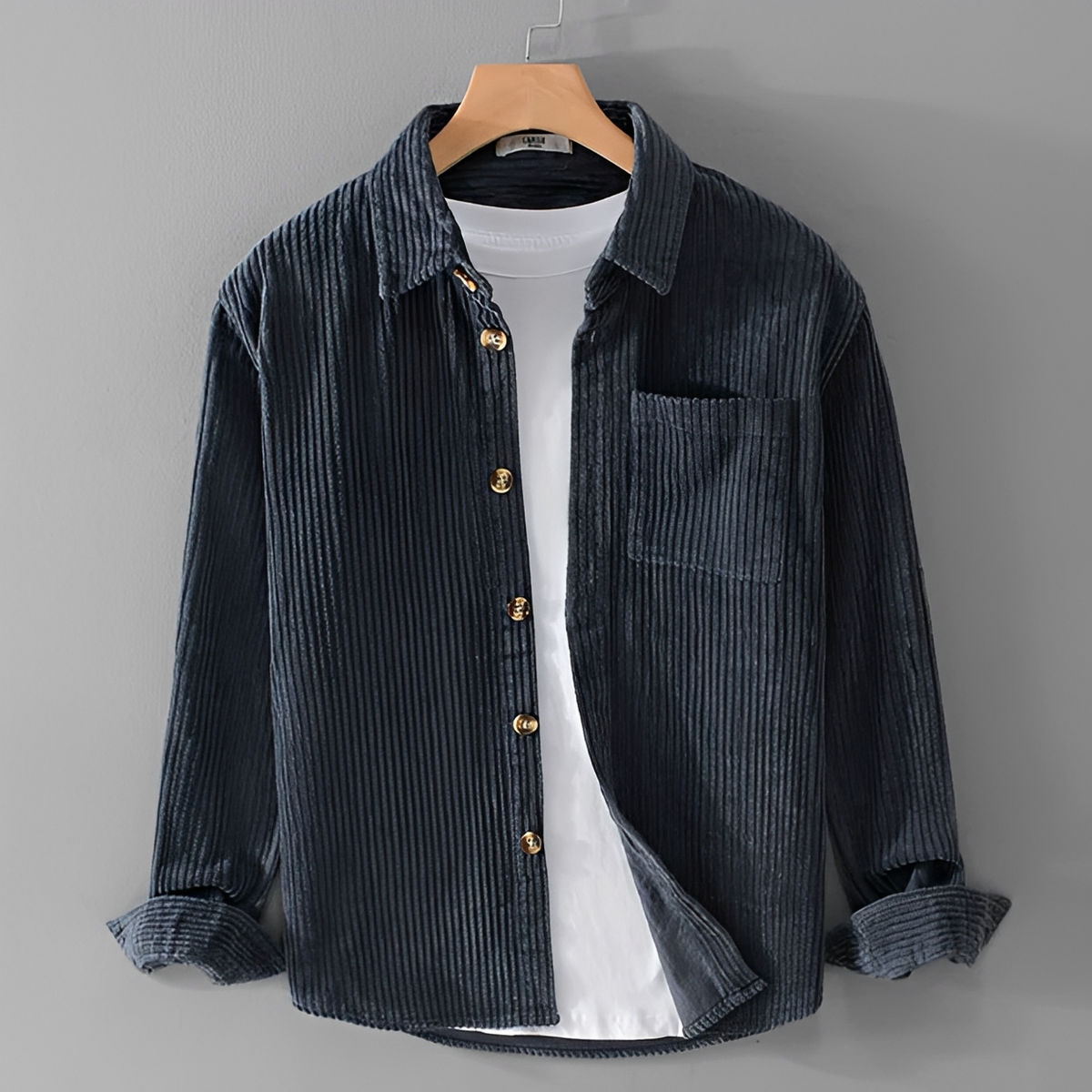 Ronald - Chemise solide et chaude