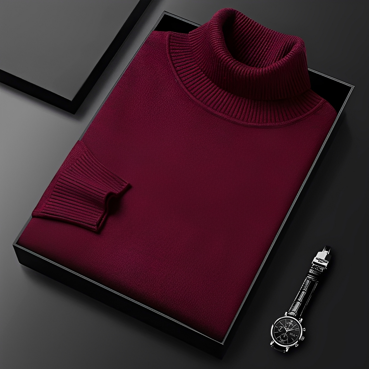 Patrick - Pull à col roulé chic et doux