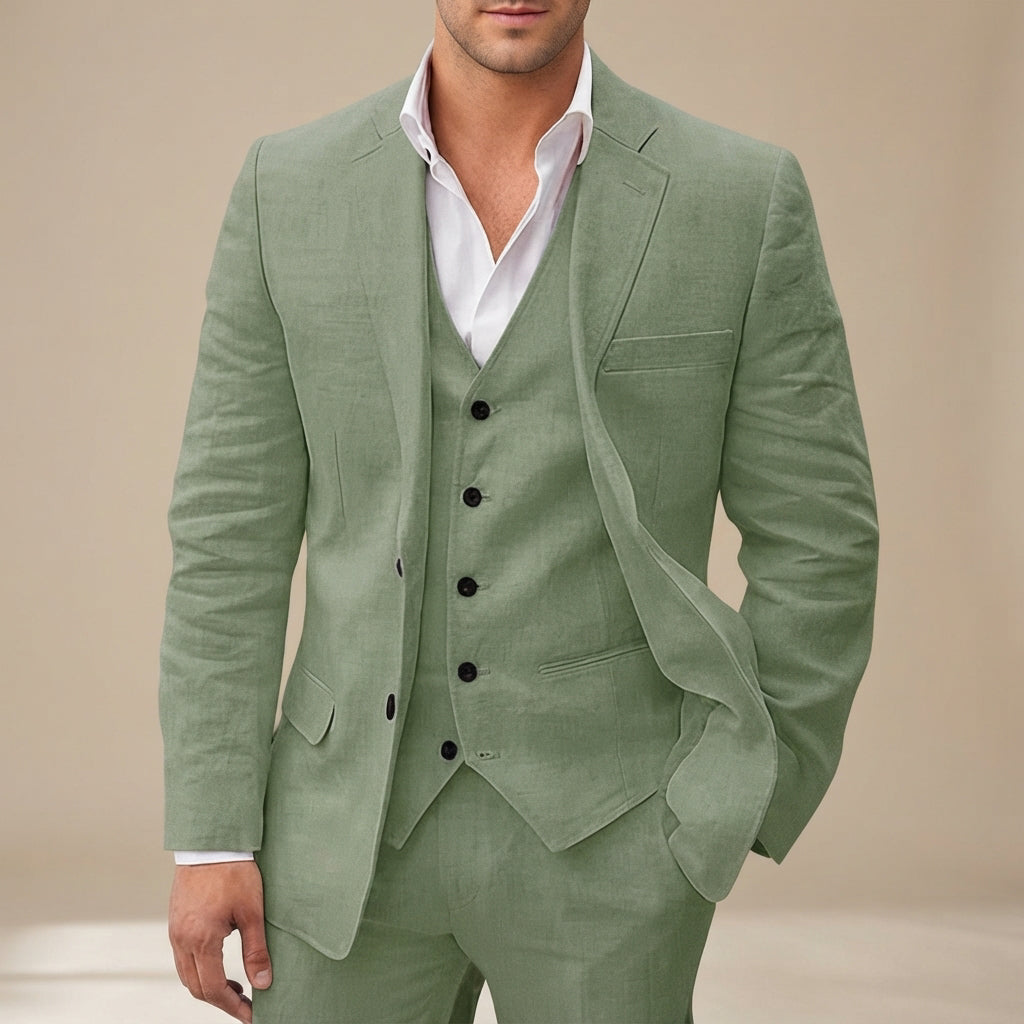 Erik - Ensemble de costume trois pièces raffiné