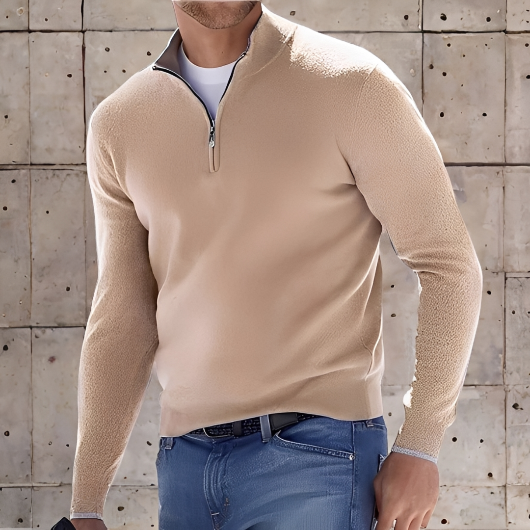 Tyries - Pull zippé douillet et chaud