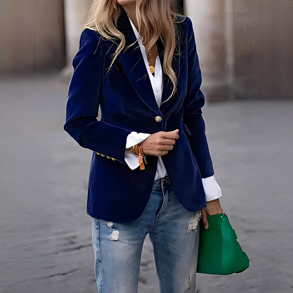 Alise - Blazer chaud, chic et élégant