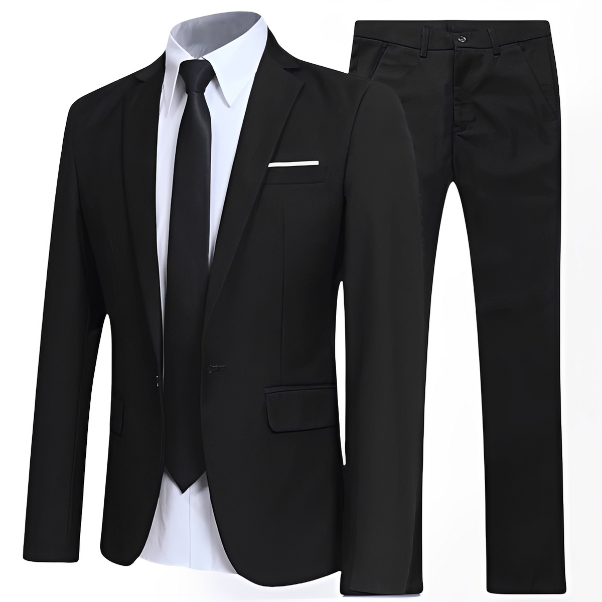 Alberto - Tenue costume chic et décontractée