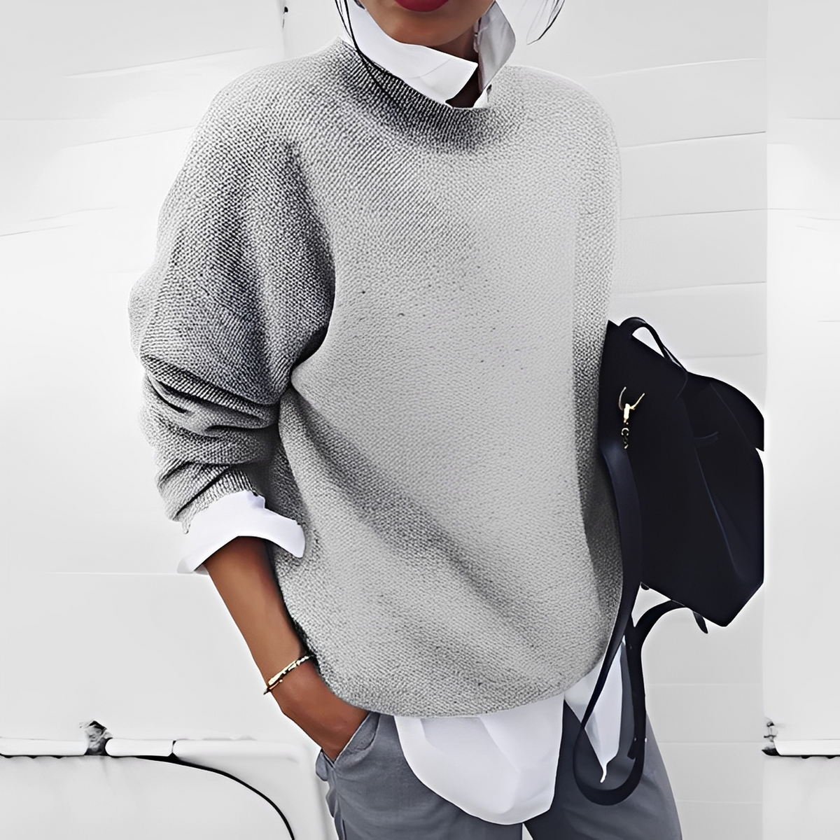 Elodie - Pull doux et chaud