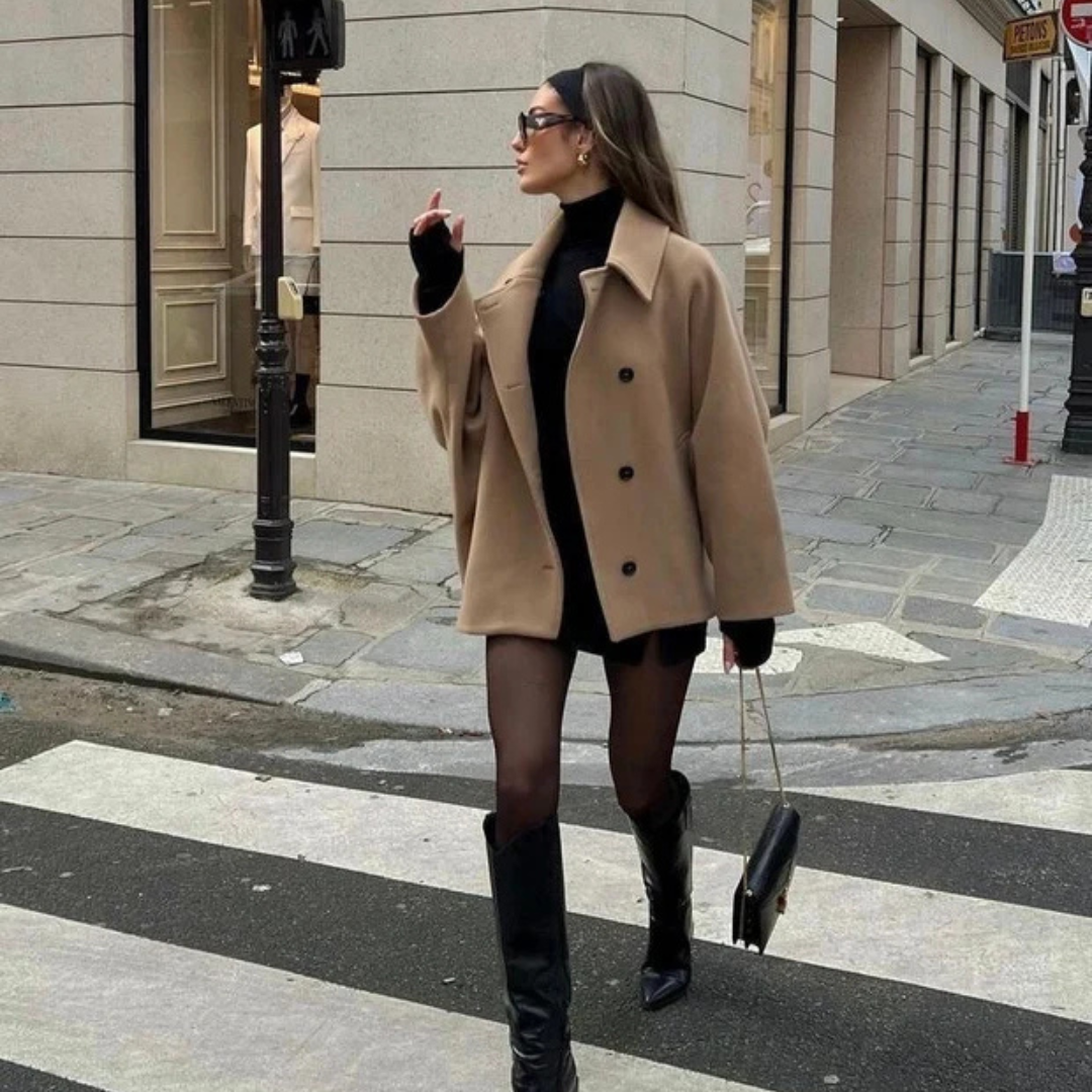 Hannah - Manteau oversize élégant et chaud
