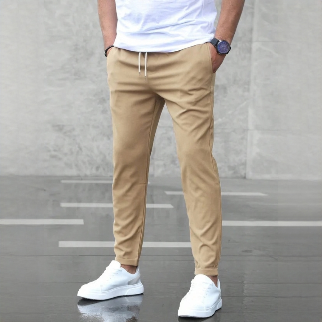 Nico - Pantalon robuste coupe ajustée