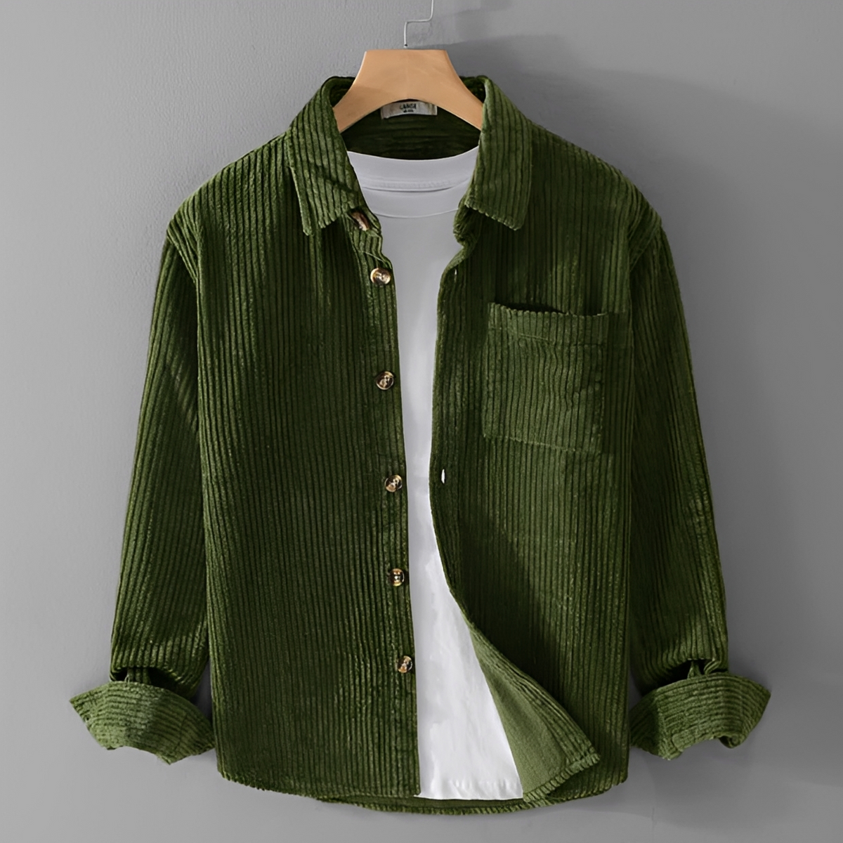 Ronald - Chemise solide et chaude