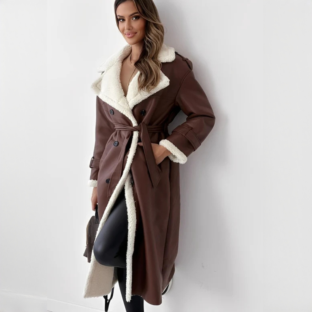 Sally - Manteau long distingué et douillet