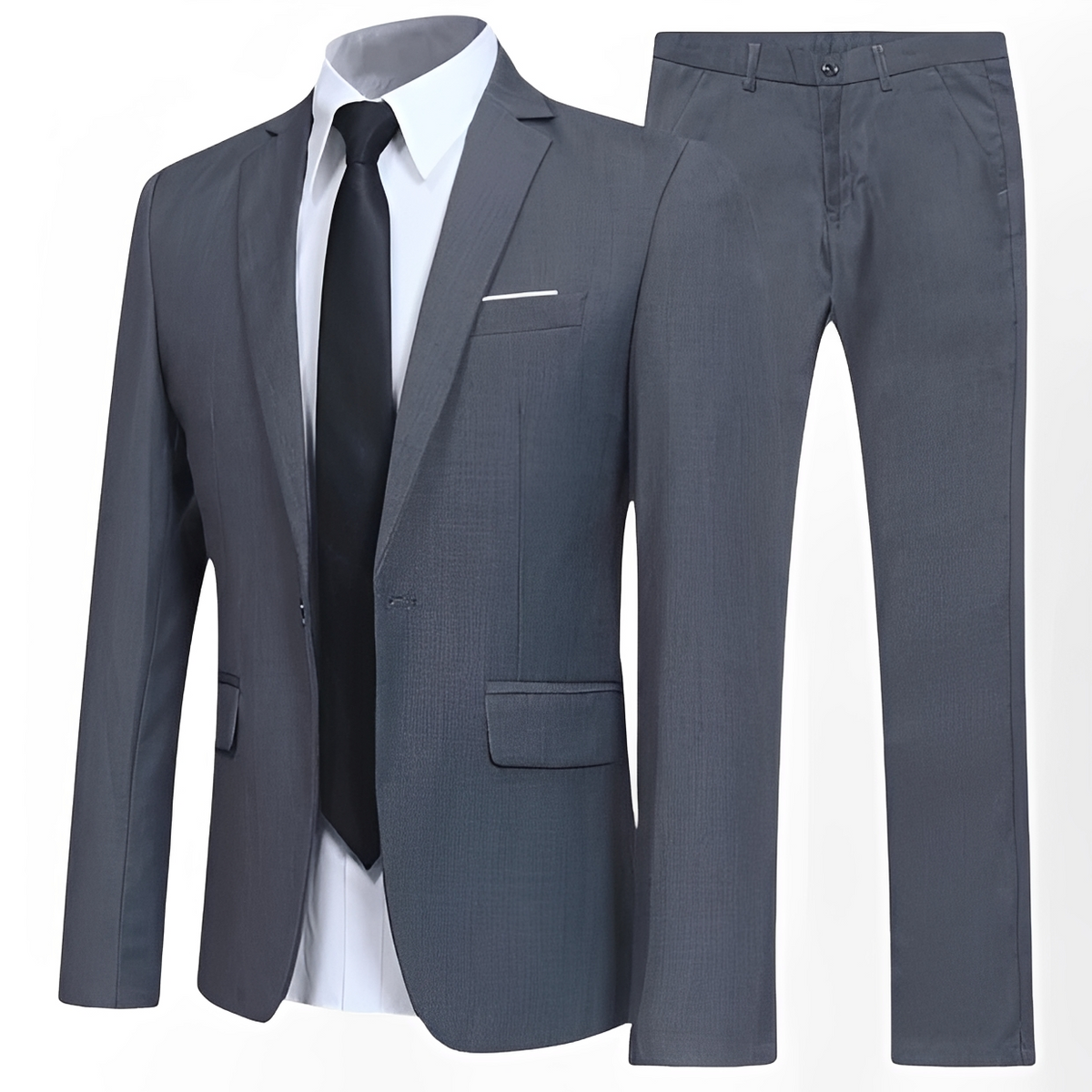 Alberto - Tenue costume chic et décontractée