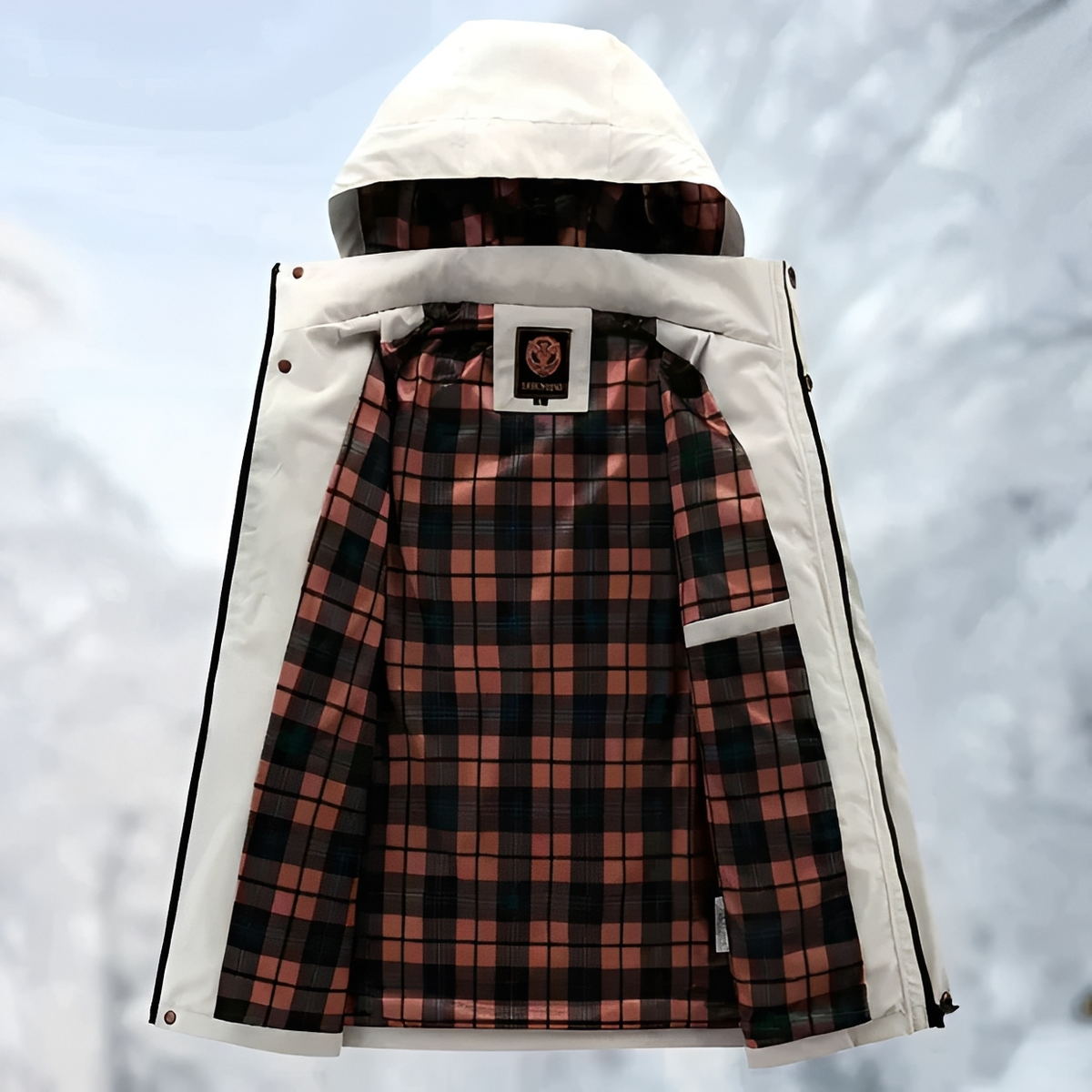 Luke - Veste à capuche chaude et agréable