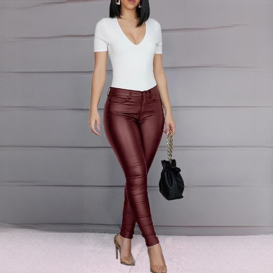 Dina - Pantalon élégant et chic ajusté