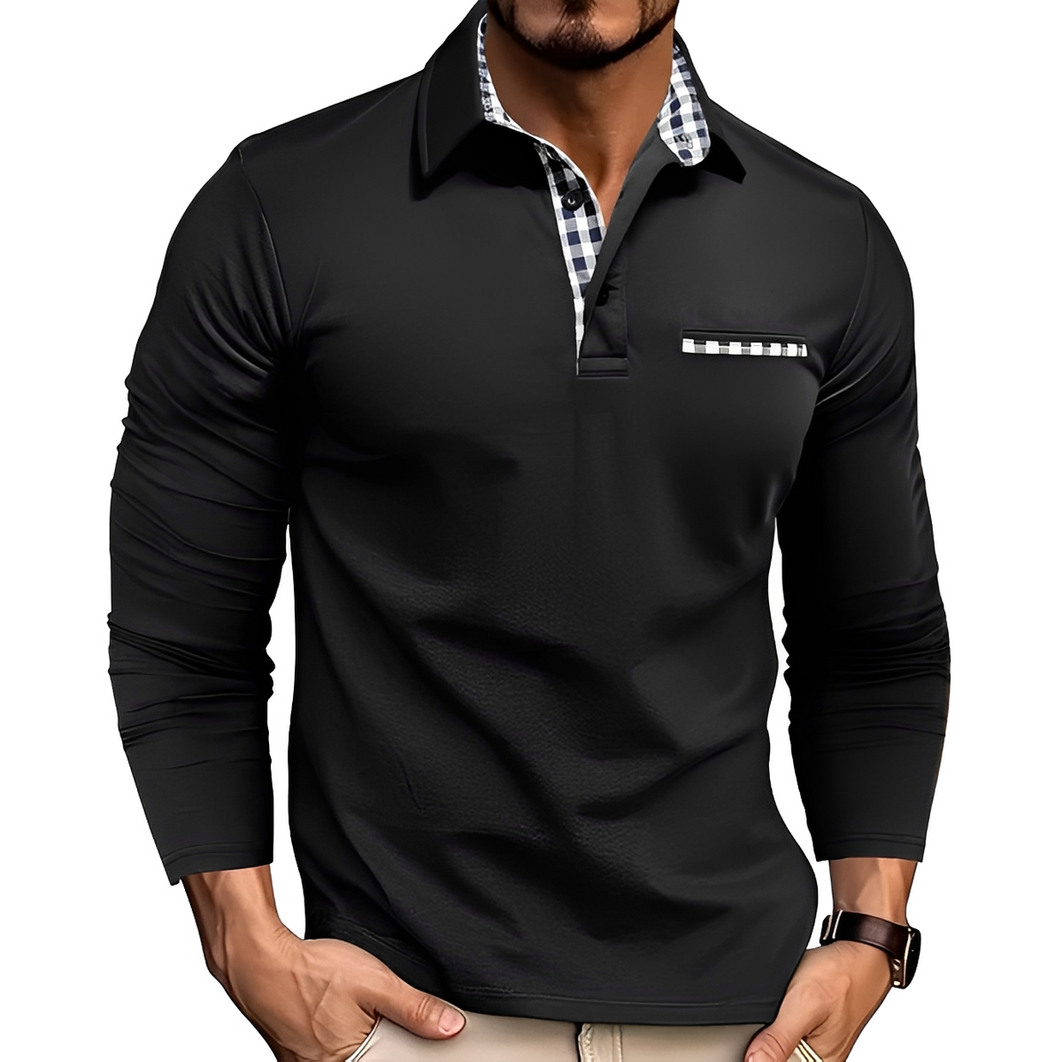 Derrick - Chemise douillette à manches longues