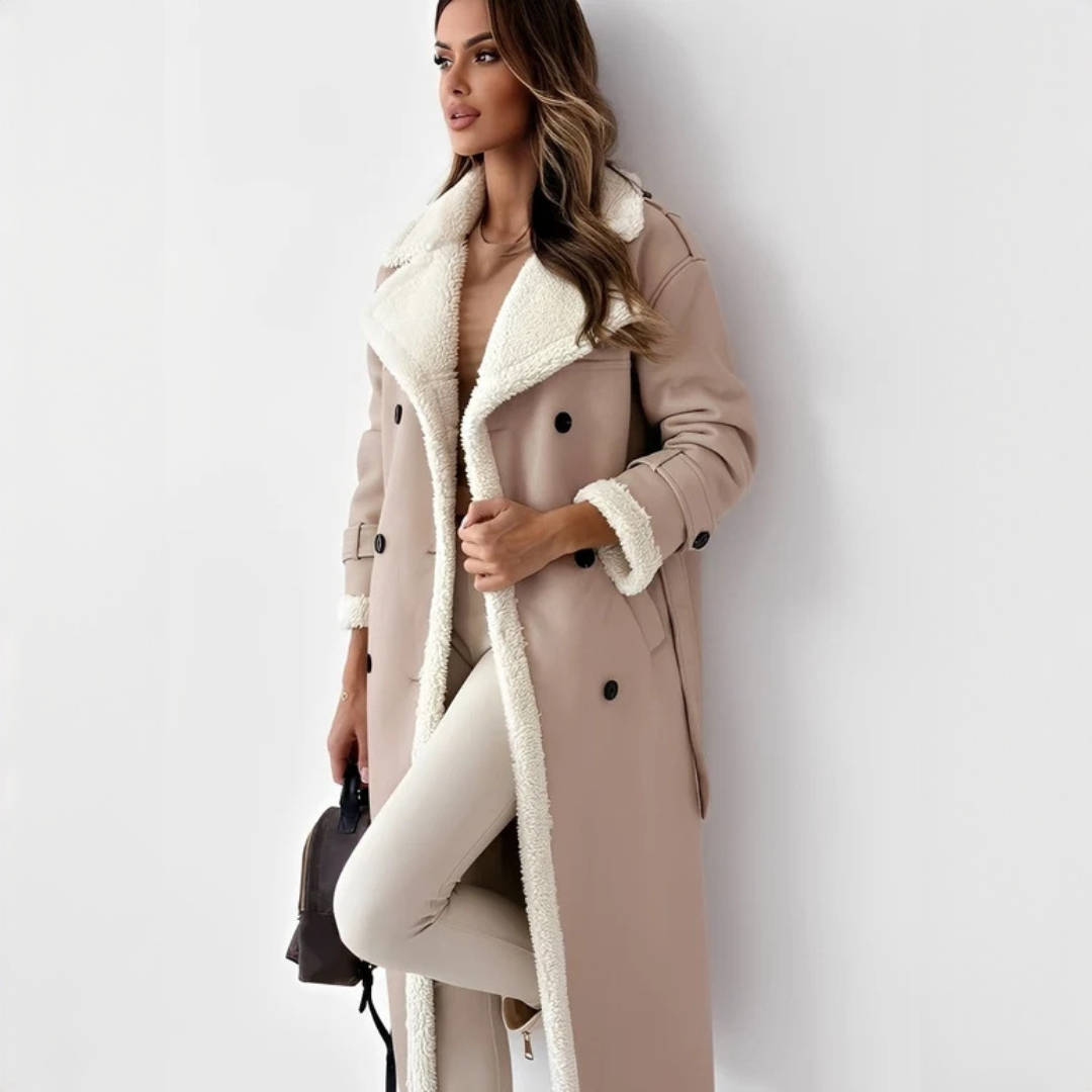 Sally - Manteau long distingué et douillet