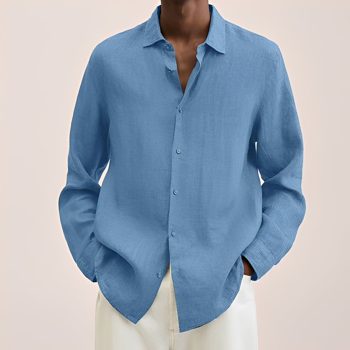 Klent - Chemise classique à manches longues