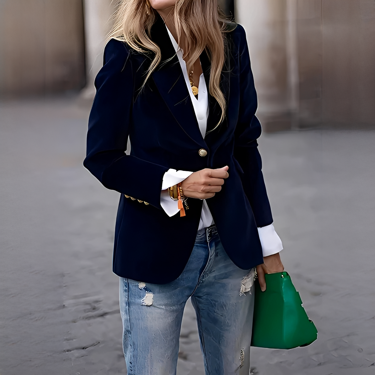 Alise - Blazer chaud, chic et élégant