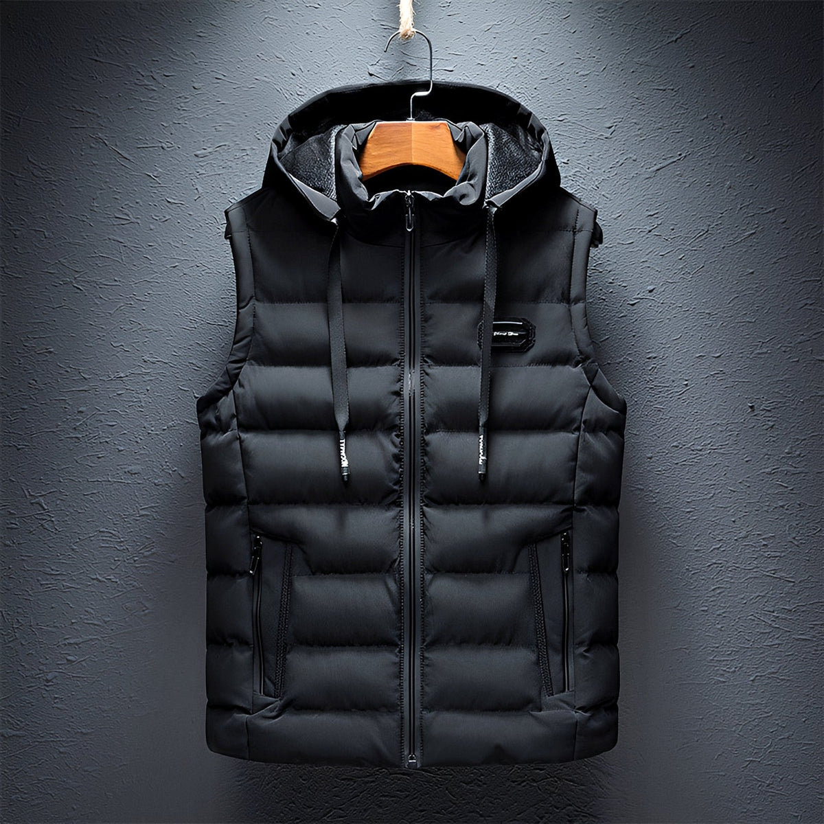 Davin - Gilet robuste et chaud avec capuche