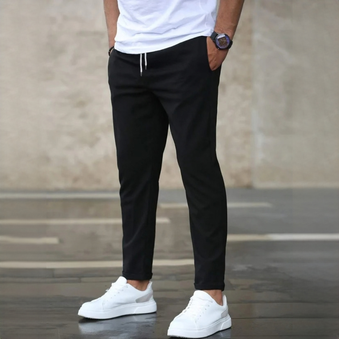 Nico - Pantalon robuste coupe ajustée