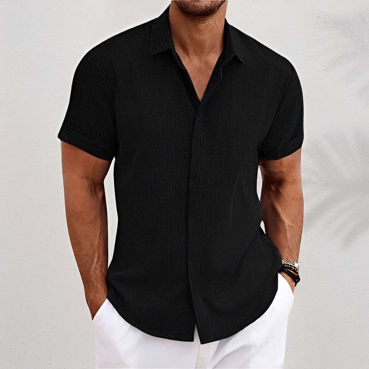 Zalde - Polo classique boutonné