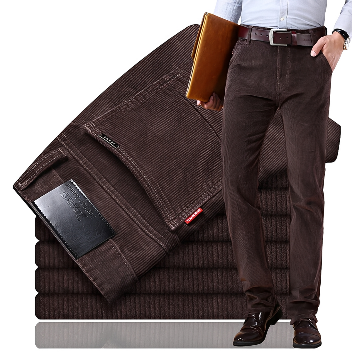 Jallen - Pantalon extensible et élégant
