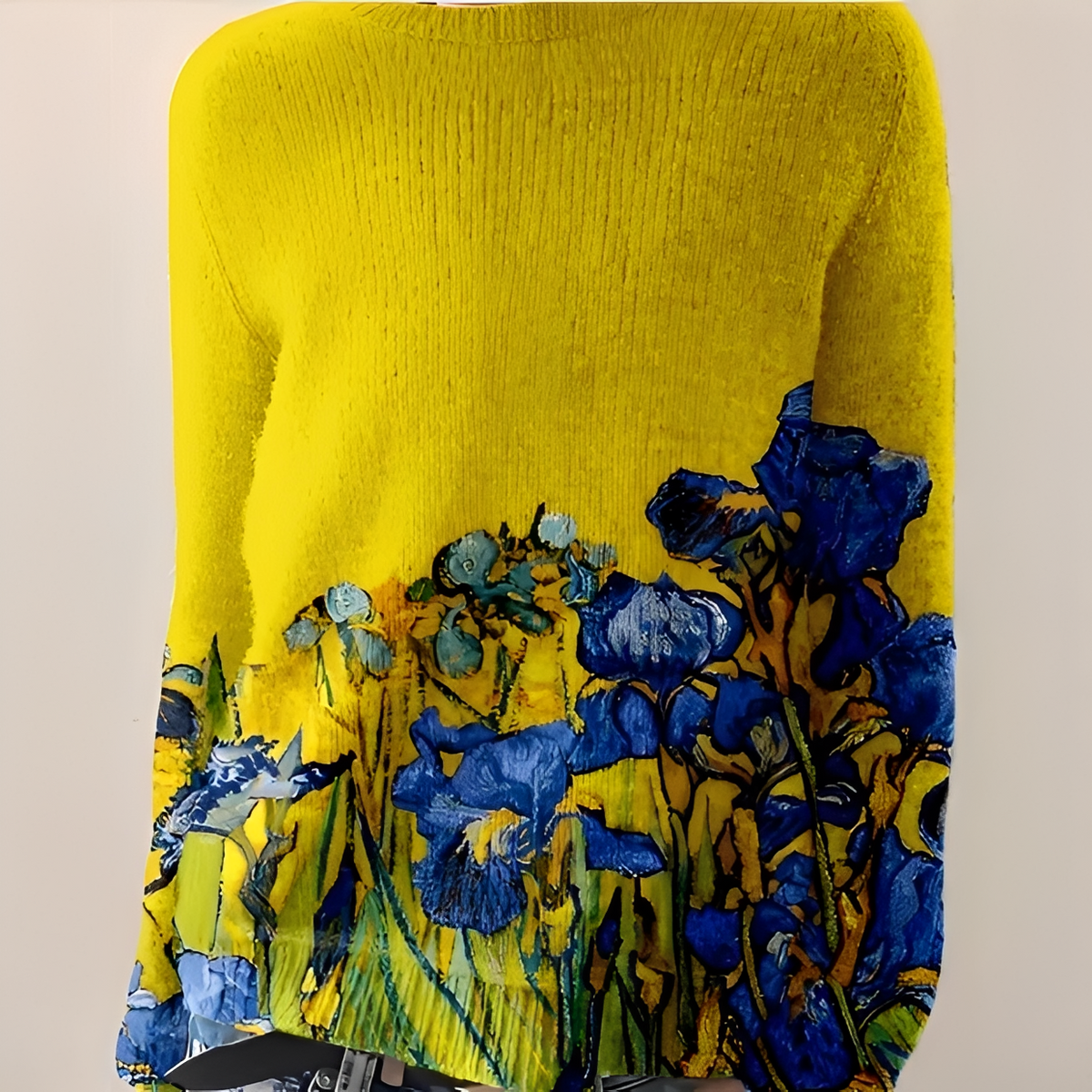 Liliane - Pull chic avec col rond