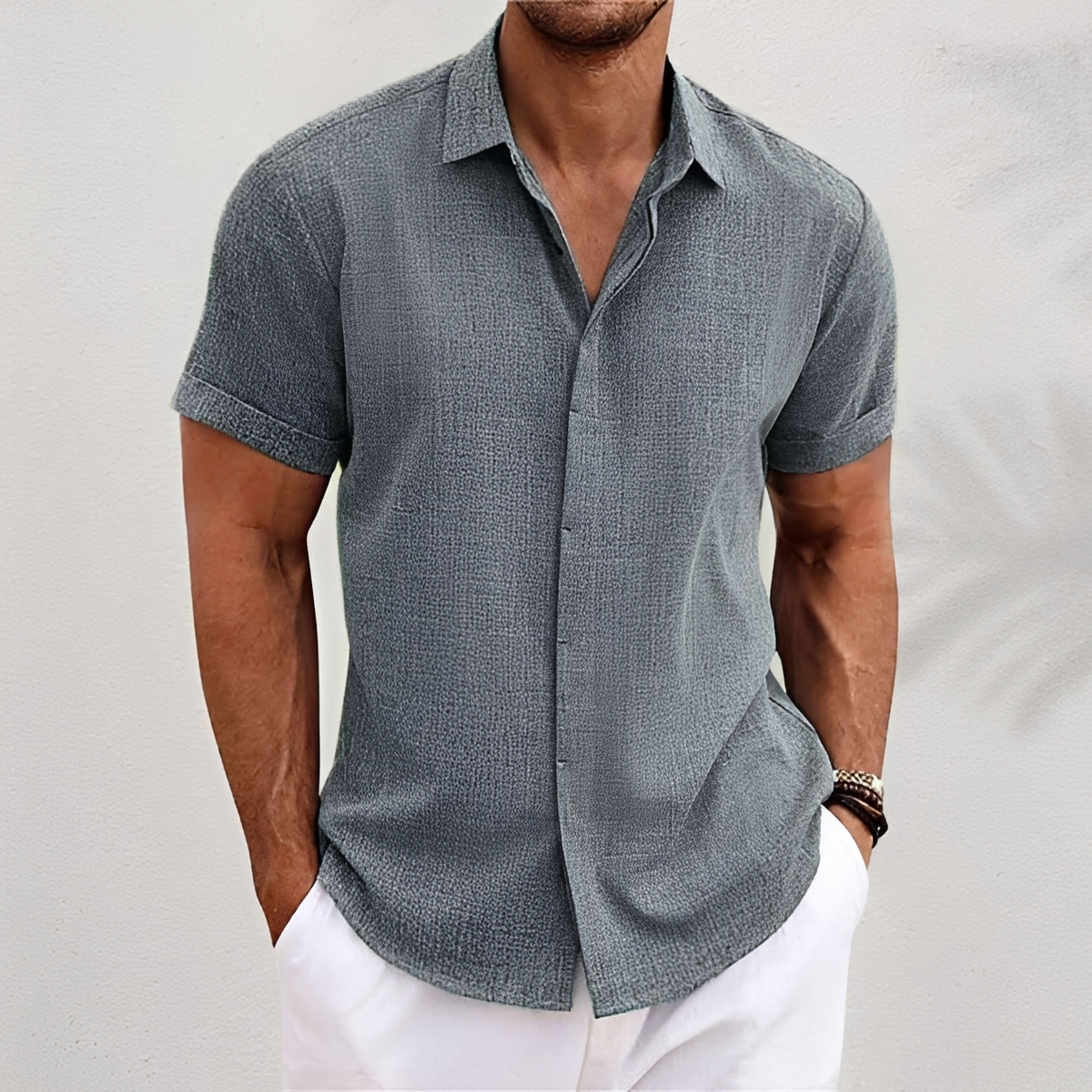 Zalde - Polo classique boutonné