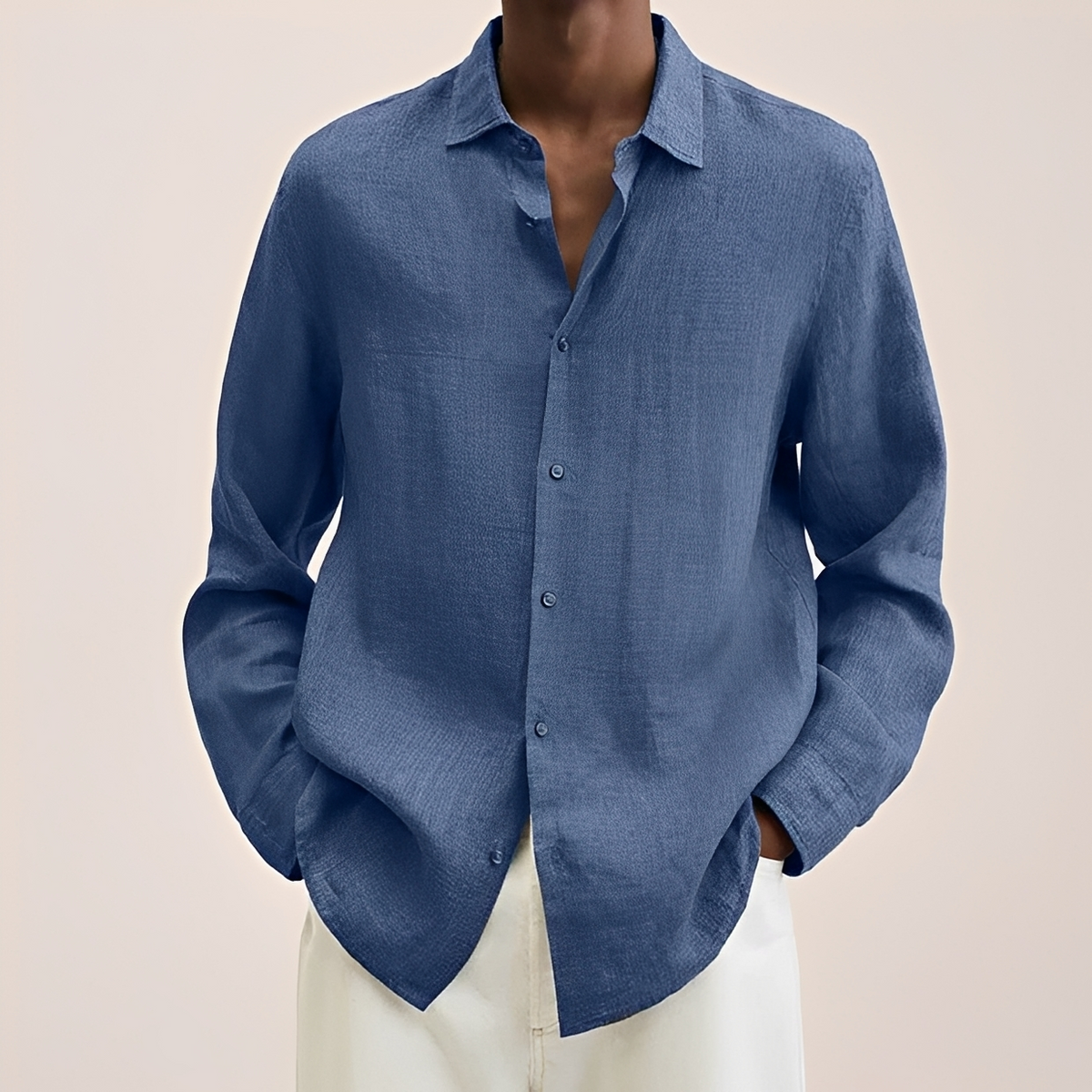 Klent - Chemise classique à manches longues