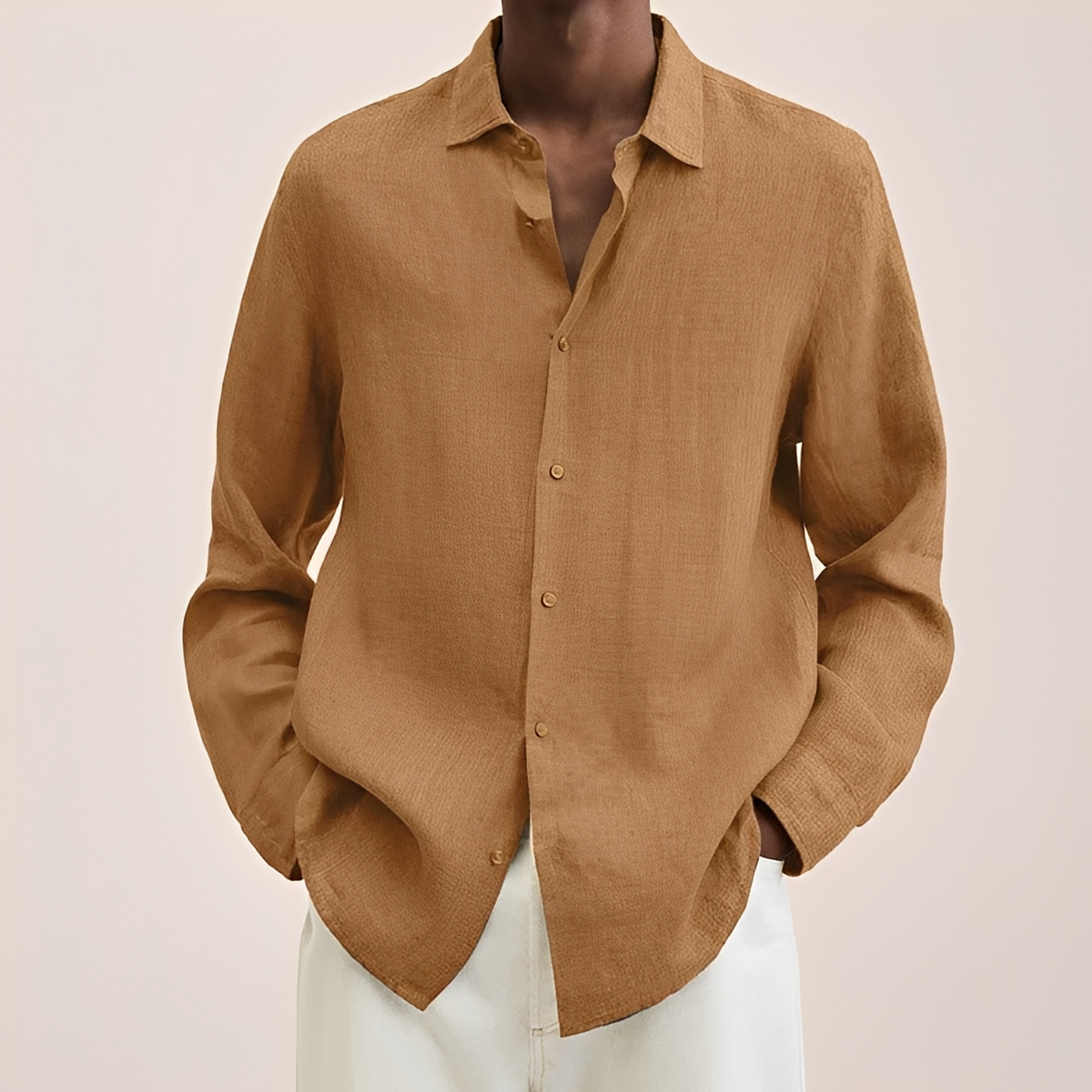 Klent - Chemise classique à manches longues