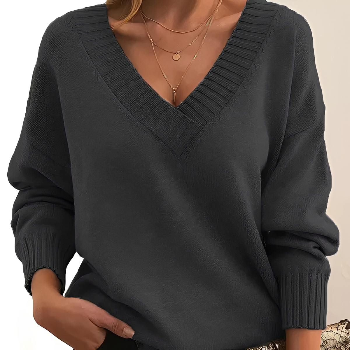 Helga - Pull chaleureux d'allure classique