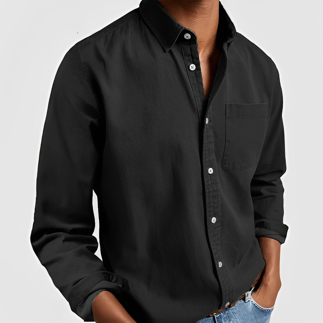 Jovanie - Chemise d'été décontractée pour homme