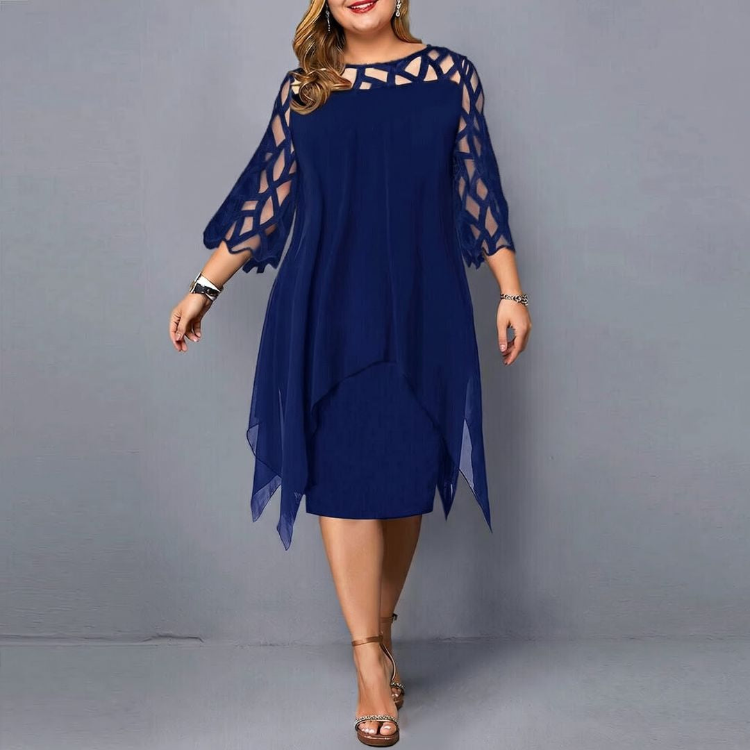 Annika – Robe à manches ouvertes et silhouette féminine