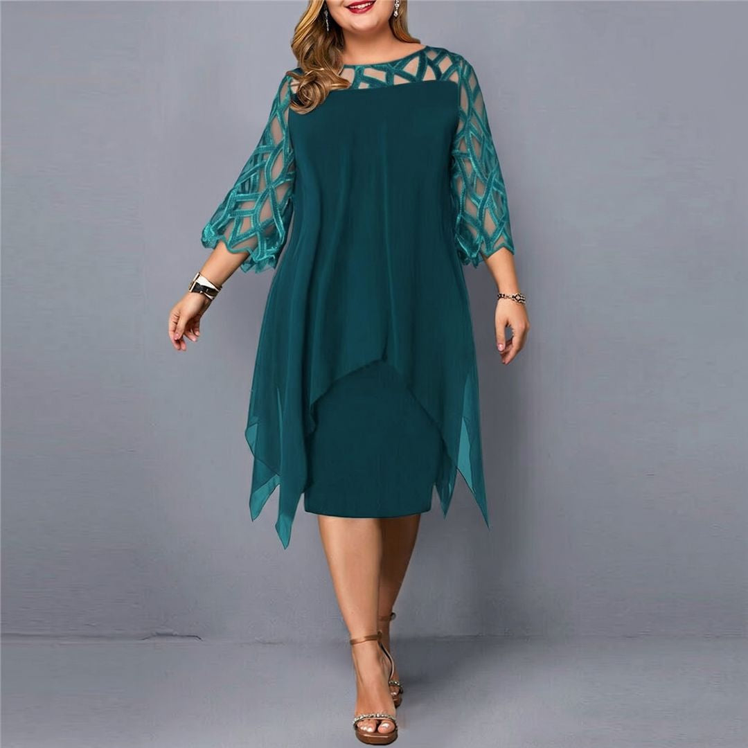 Annika – Robe à manches ouvertes et silhouette féminine