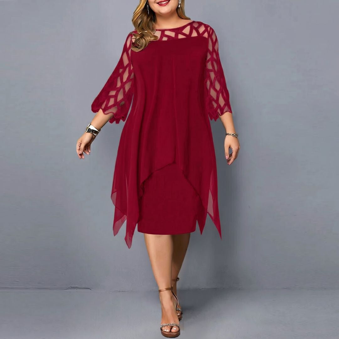 Annika – Robe à manches ouvertes et silhouette féminine