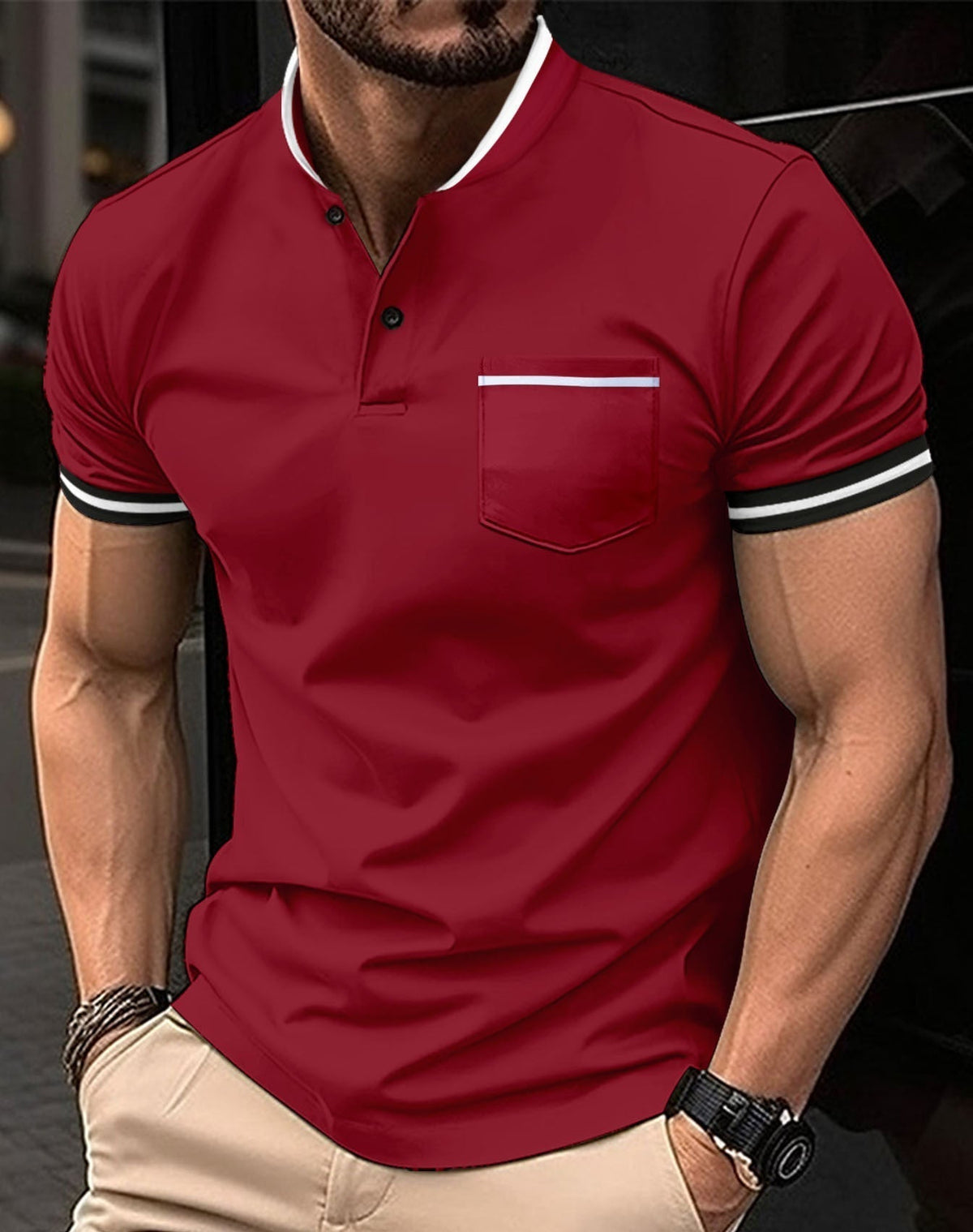 Teodor - Polo homme confortable en coton