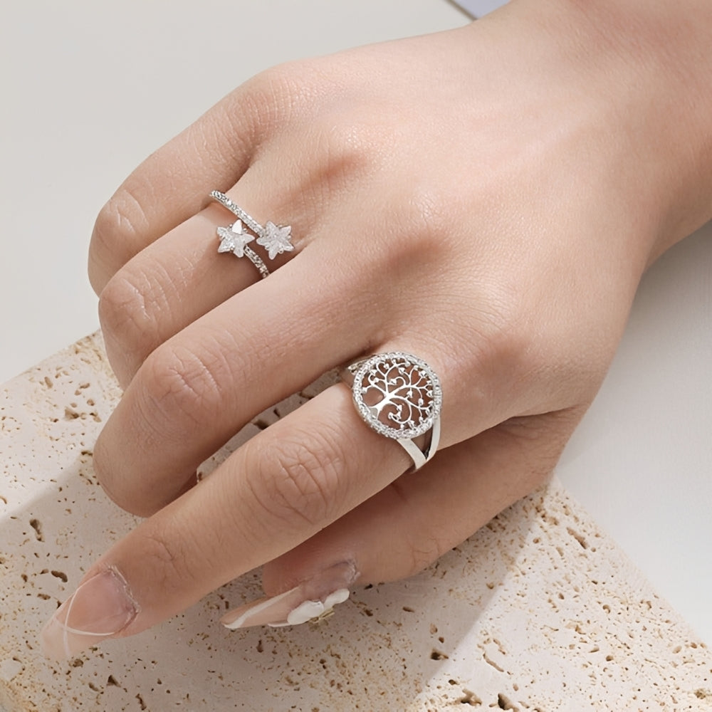 Yelina – bague arbre de la vie en or ou argent