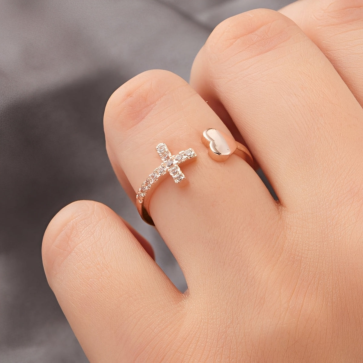 Maelys – Bague croisée pour dames