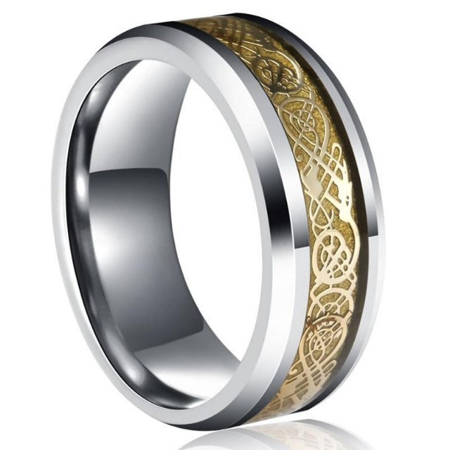 Jarl – Bague viking avec design archaïque