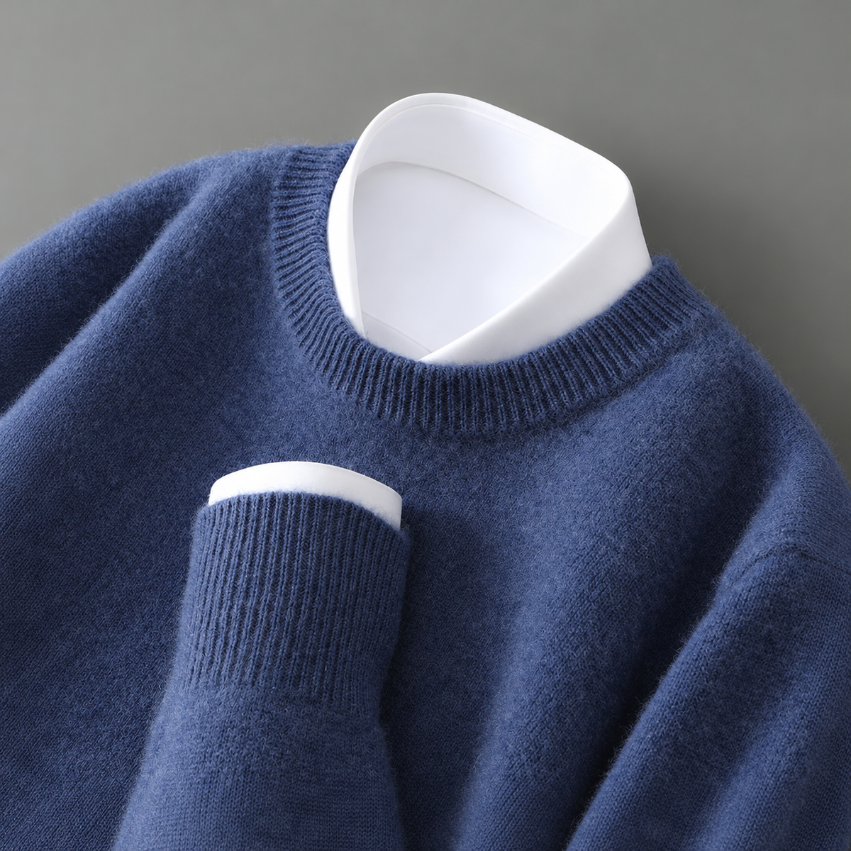 Wayne - Pull vintage ample pour hommes