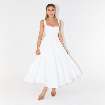 Melisandre - Robe Midi Femme, Chic & Polyvalente