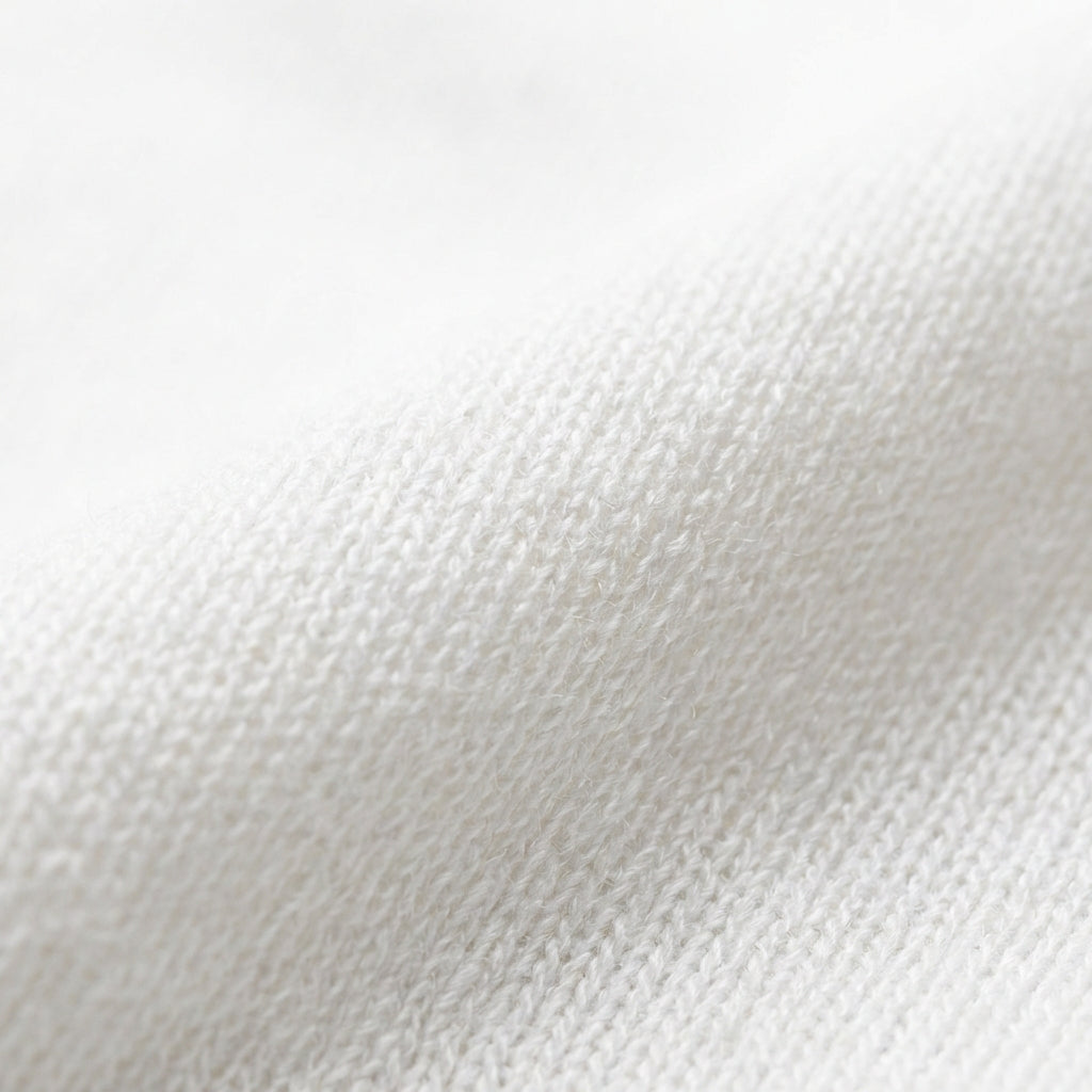 Blouse Boutonnée à Manches Longues - Blanc - Coton Mélangé - Femme