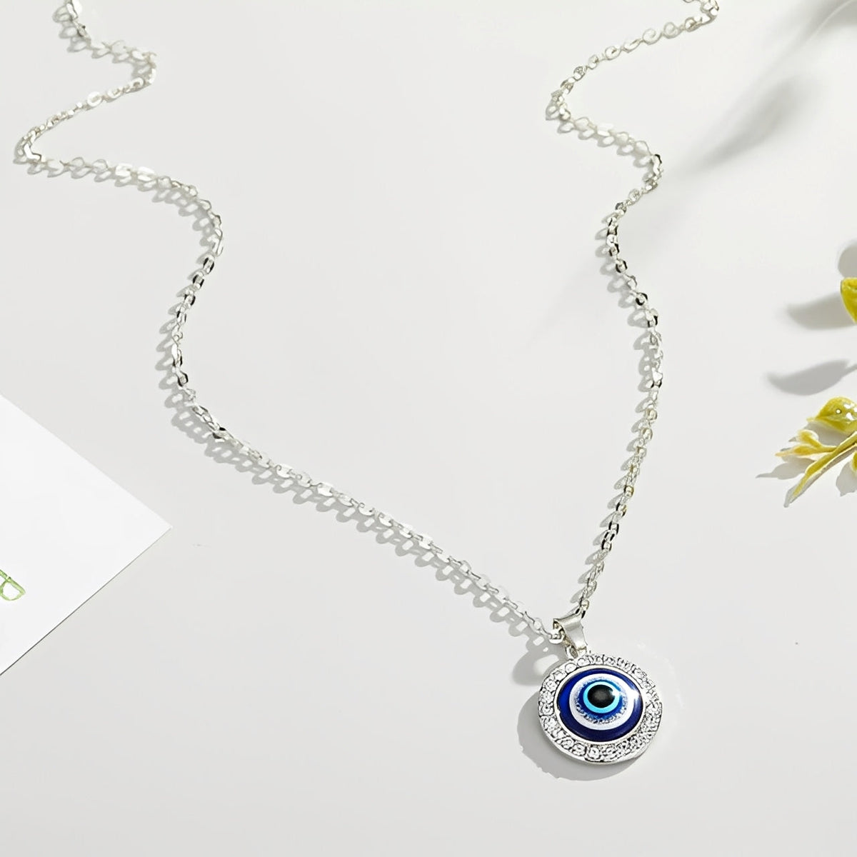 Eleni – Collier avec œil bleu protecteur Matiasma