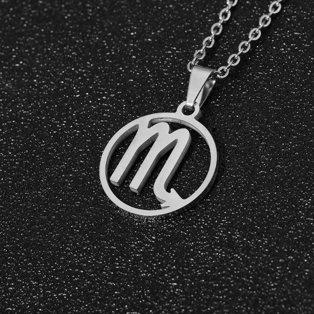 Astra – Collier zodiacal avec pendentif de 12 constellations