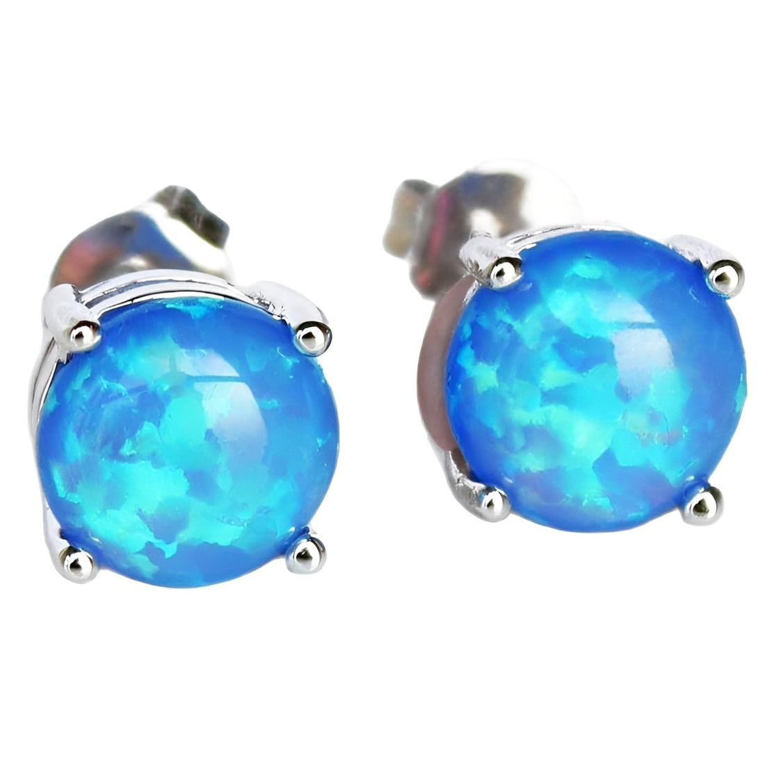 Camille – Boucles d'oreilles élégantes en opale