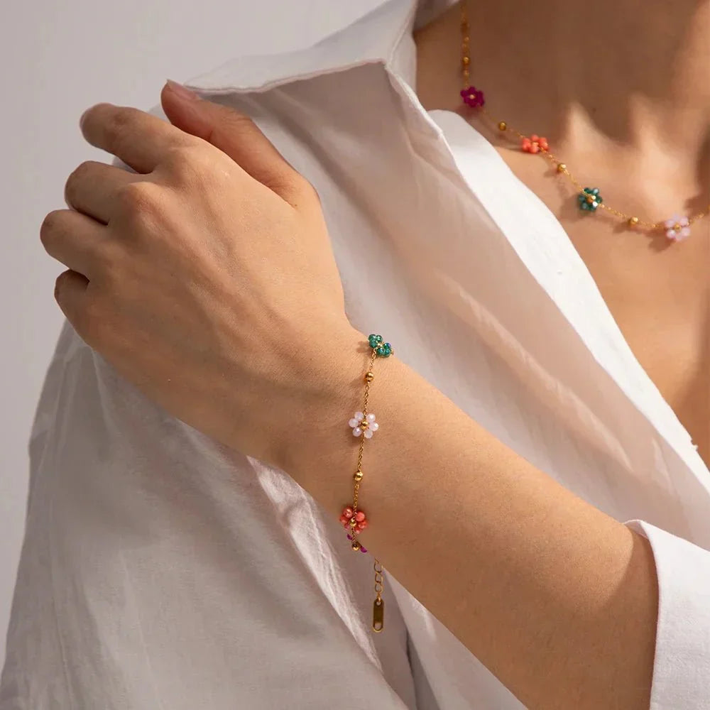 Eliane – Bijoux floraux printaniers