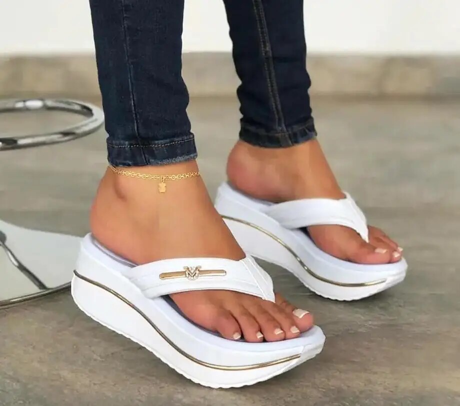 Rita - Sandales compensées confortables pour femmes